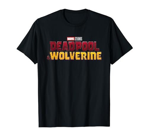 Marvel Deadpool & Wolverine Movie Logo Tee - Official