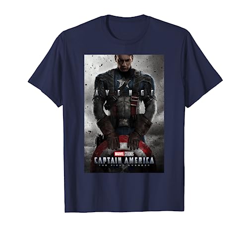 Captain America Movie Poster Tee by Marvel Studios