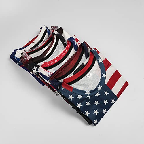 Patriotic Eagle & Flag Design Men's Premium T-Shirt