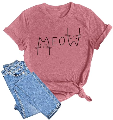 Funny Cat Mom T-Shirts for Women