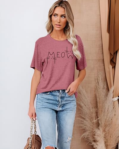 Funny Cat Mom T-Shirts for Women