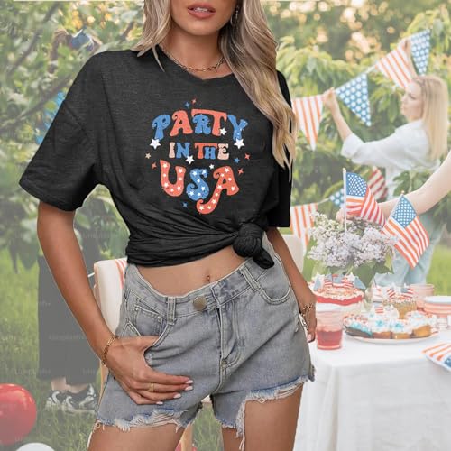 Independence Day Party in USA Patriotic Tee Shirt