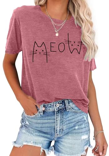 Funny Cat Mom T-Shirts for Women