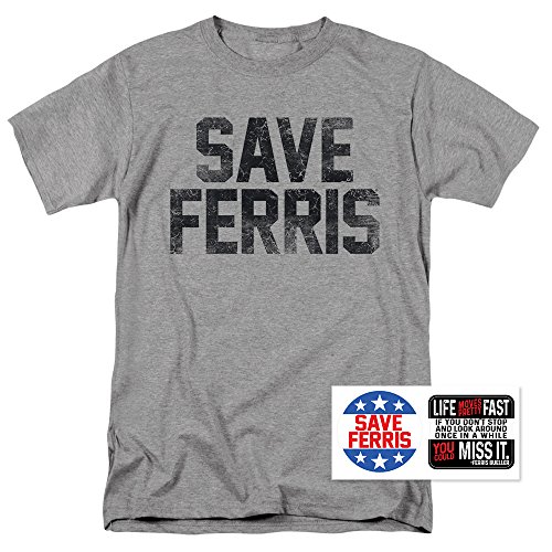 Ferris Bueller's Day Off Movie Tee & Stickers