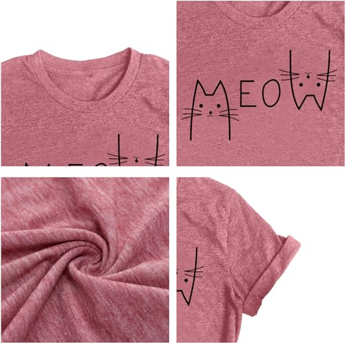 Funny Cat Mom T-Shirts for Women