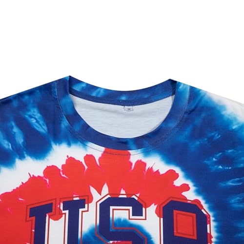 USA Patriotic Women's Shirt for Independence Day Celebration