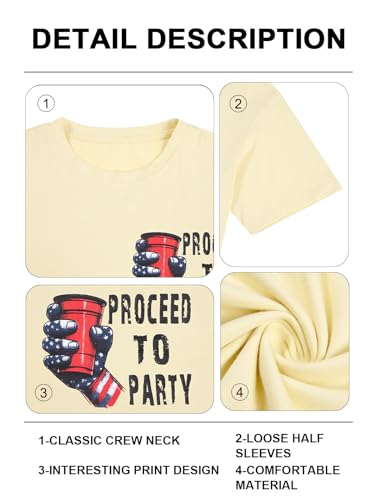 Vintage Patriotic American Flag Oversized T-Shirt Women's Top