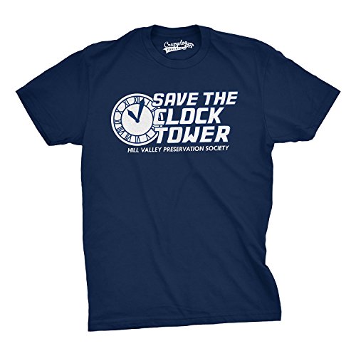 Save The Clock Tower Funny Vintage Graphic Tee