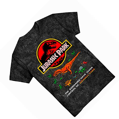 Jurassic Park Boys 8Bit Tie Dye T-Shirt