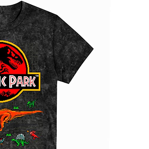 Jurassic Park Boys 8Bit Tie Dye T-Shirt