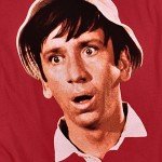 Gilligan's Island Surprised Face T-Shirt & Stickers