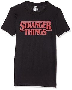 Stranger Things Graphic Tee - Small, Black