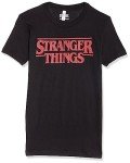 Stranger Things Graphic Tee - Small, Black