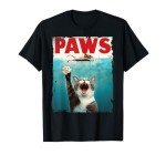 Pawsome Cat vs Mouse Funny T-Shirt
