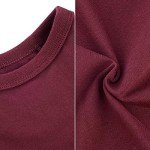 Cute Cotton Dog T-Shirts - Blue & Red Duo