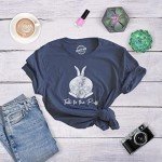 Funny Women's Easter Bunny Tail T-Shirt