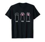 Funny Cat Paws Rock Paper Scissors T-Shirt