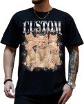Personalized Cat Faces Tee for Cat Lovers