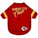 Kansas City Chiefs Pet T-Shirt for Dogs & Cats