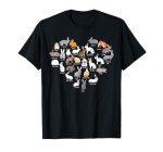 Funny Rabbit Heart Love Bunnies T-Shirt
