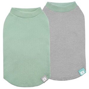 Cute Waffle Dog T-Shirts with Pocket - 2 Pack