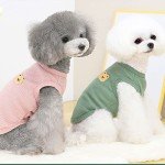 Cute Cotton Dog T-Shirts - Summer Pastels 3-Pack