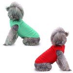 Chol&Vivi Cute Pet T-Shirts - 4 Pack