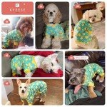 Soft Dog Onesie with Yellow Ducks Design