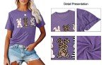 Cute Leopard Bunny Easter T-Shirt for Women
