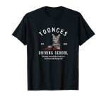 Toonces Driving School Cat T-Shirt, Est. 1989