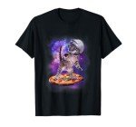 Pizza Cat Astronaut Adventure Funny T-Shirt