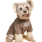 Cute Khaki Dog T-Shirt for Small to Medium Dogs