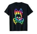 Horror Bunny Skull & Crossbones Tie Dye Tee