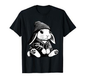 Gangster Bunny Rabbit Funny T-Shirt for Bunny Lovers