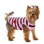 Striped Pet Tee for Dogs and Cats