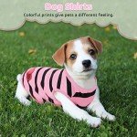 Striped Pet Tee for Dogs and Cats