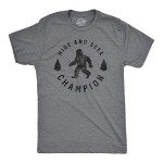 Funny Bigfoot Hide and Seek Champion T-Shirt