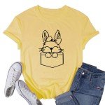Cute Easter Bunny T-Shirt for Women