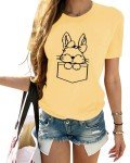 Cute Easter Bunny T-Shirt for Women