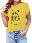 Cute Easter Bunny T-Shirt for Women