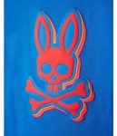 Psycho Bunny Sanderson Graphic Tee in Blue