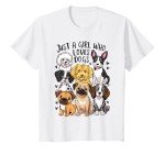 Just a Girl Who Loves Dogs T-Shirt