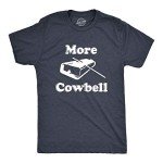 Funny "More Cowbell" T-Shirt for Men - XXL