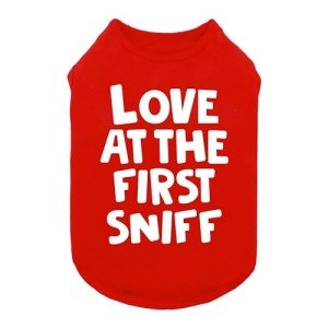 Love at First Sniff Dog T-Shirt