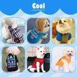 Cute Summer Dog T-Shirts for Small Breeds
