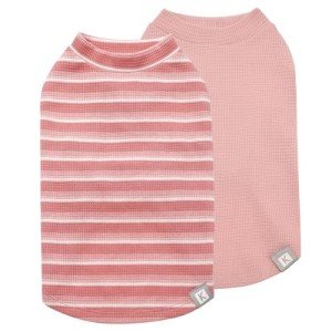 2-Pack Stretchy Waffle Dog Shirts - Medium
