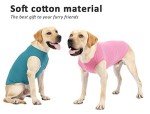 Striped Cotton Dog T-Shirt for Summer Fun