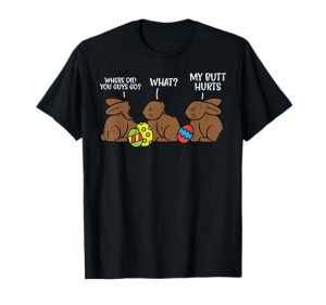 Chocolate Bunny Adventure Kids T-Shirt for Easter
