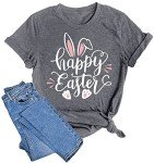 Funny Bunny Easter T-Shirt for Women