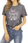 Funny Bunny Easter T-Shirt for Women
